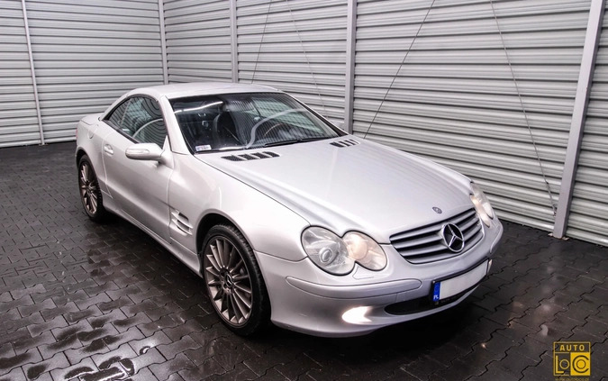 Mercedes-Benz SL cena 59999 przebieg: 73000, rok produkcji 2004 z Czempiń małe 529